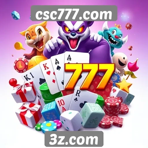 Análise da variedade de jogos disponíveis no csc777.com